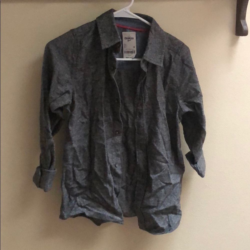 Boys Oshkosh button up shirt